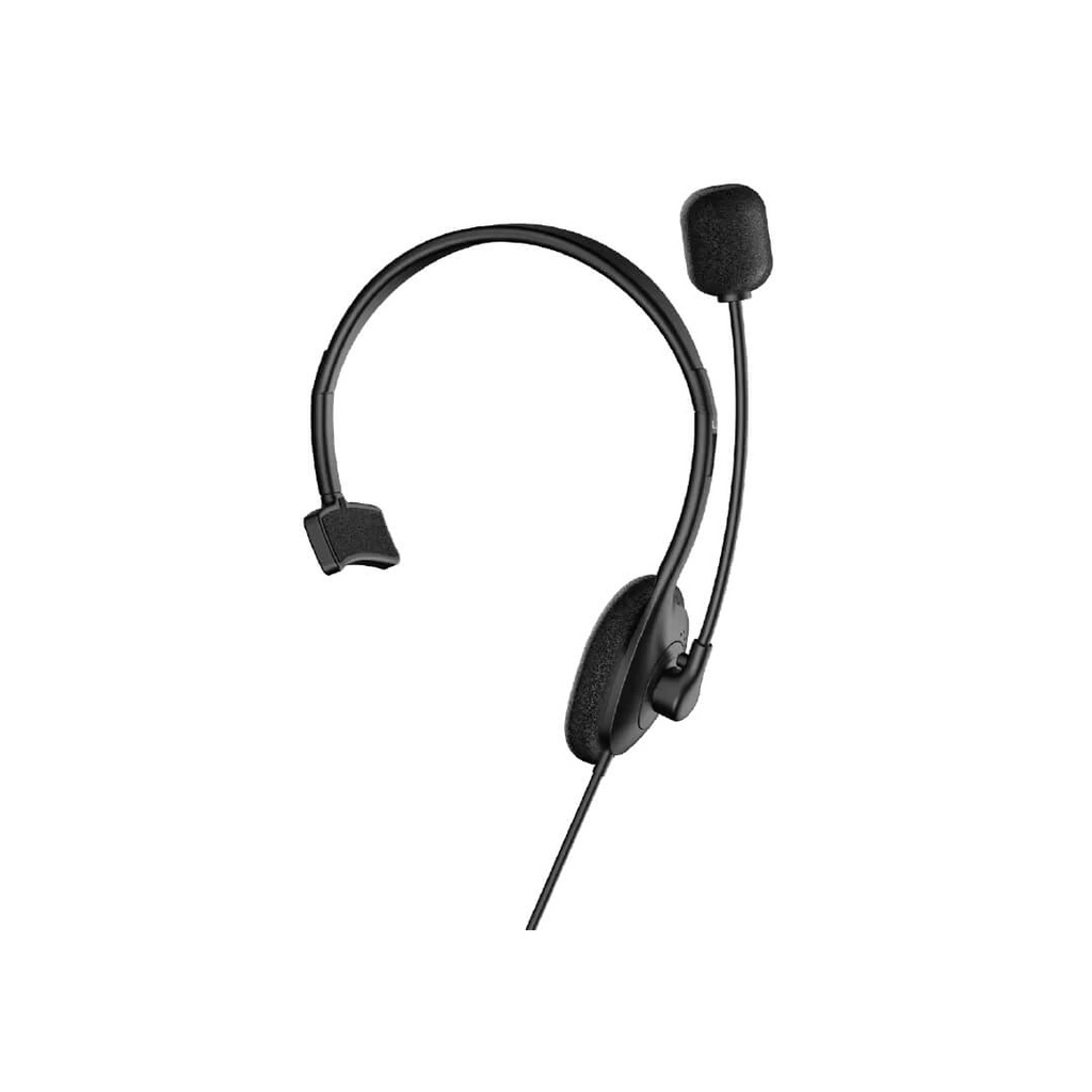 Audifono Diadema Genius HS-100U Para PC USB Negro