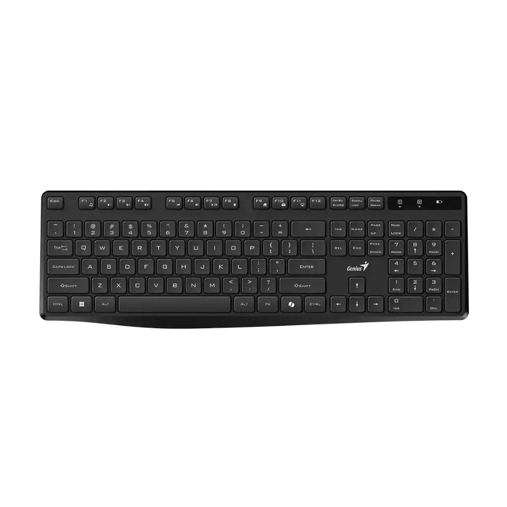 Teclado Genius KB-7200 Inalambrico 2.4GHZ Negro