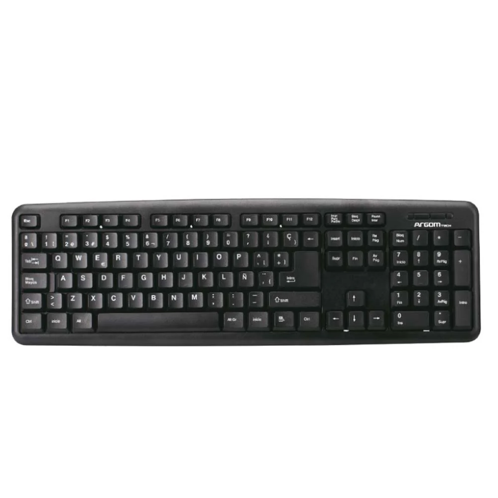 Teclado clásico USB distribución en español Argom A00060
