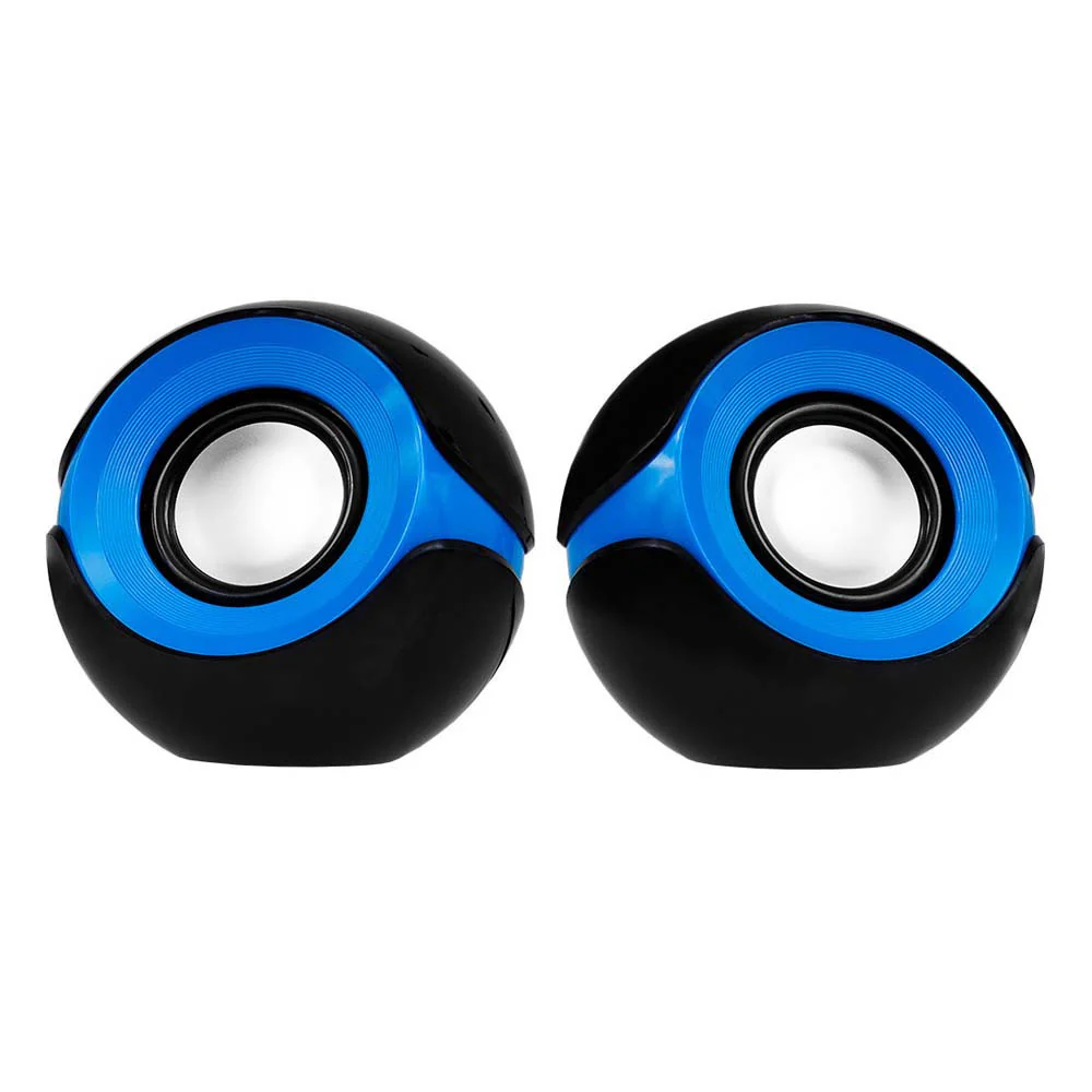 Altavoces estéreo multimedia USB Argom Orbit azules A00123