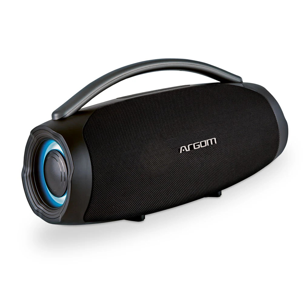 Altavoz inalámbrico BT con luces LED y resistencia al agua IPX4 Argom Radyon X49 A00769
