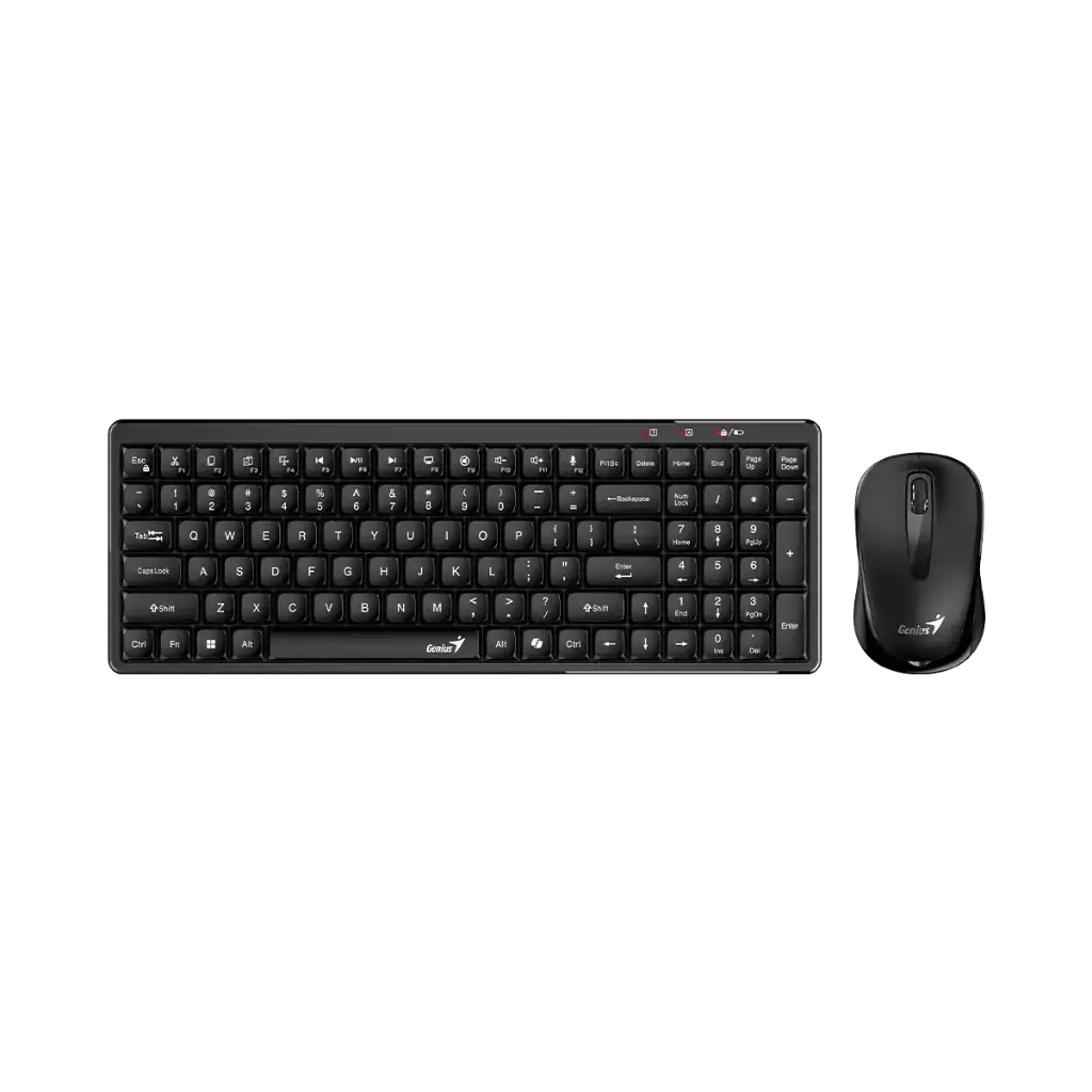 Combo Inalambrico Genius Luxemate Q8100 Negro