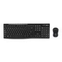 Combo Teclado y Mouse Logitech Mk270 Inalambrico