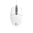 Mouse Gaming Logitech G203 Blanco/Cable/USB/RGB/910-005791