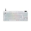 Teclado Gaming Logitech G Pro X TKL/Blanco/Mecánico/Lightspeed US-AMR-403/920-012143