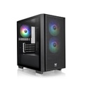 Chasis Thermaltake Versa H16 TG ARGB /Black/Win/SPCC/Tempered Glass*1/120mm  ARGB SE Fan*3/PS-TTP-0650NNFABU-3 /Brown Box