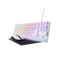 Combo trust Gxt 794 3 en 1 Teclado Thado, Mouse Felox Inalambrico y pad mouse