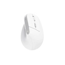 Mouse Trust Bayo II Inalámbrico Diseño Vertical Blanco